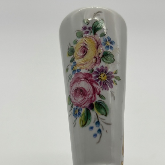 Limoges France Antique Porcelain Handpainted Letter Knife Matches Inkwell Marked - Picture 12 of 12